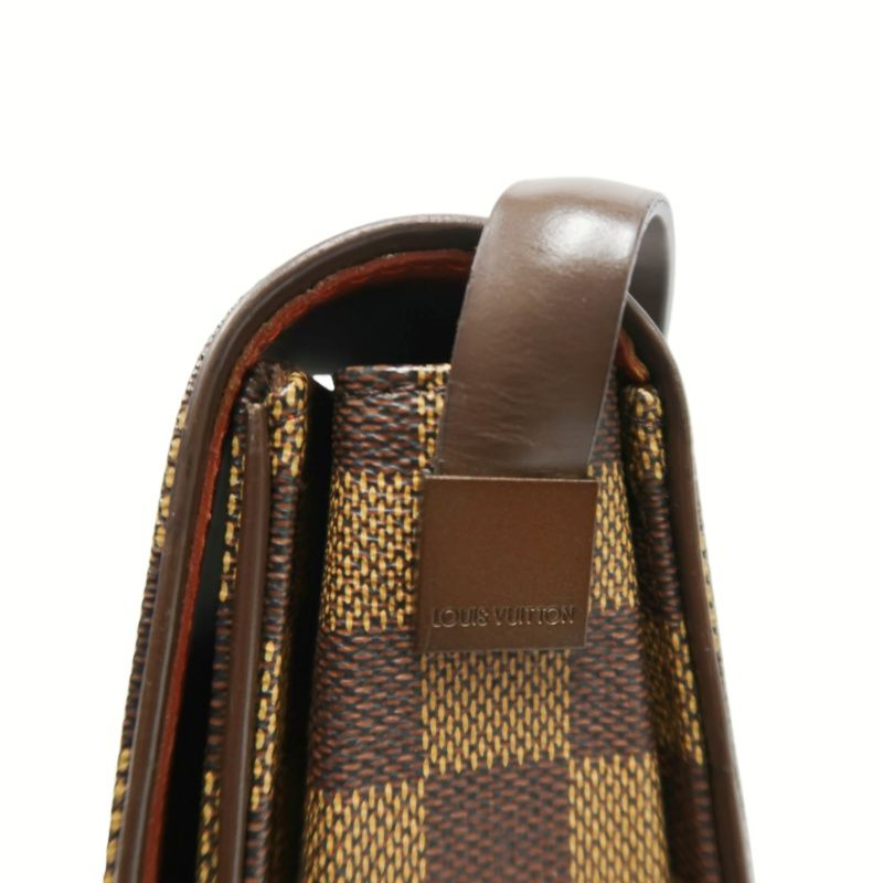 LOUIS VUITTON Tribeca Carré Handbag, Damier Coated Canvas, Brown, Armpit Bag