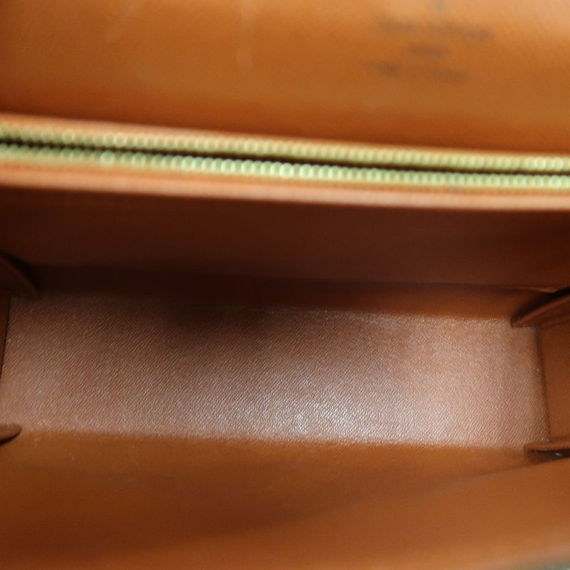 LOUIS VUITTON Tribeca Carré Handbag, Damier Coated Canvas, Brown, Armpit Bag