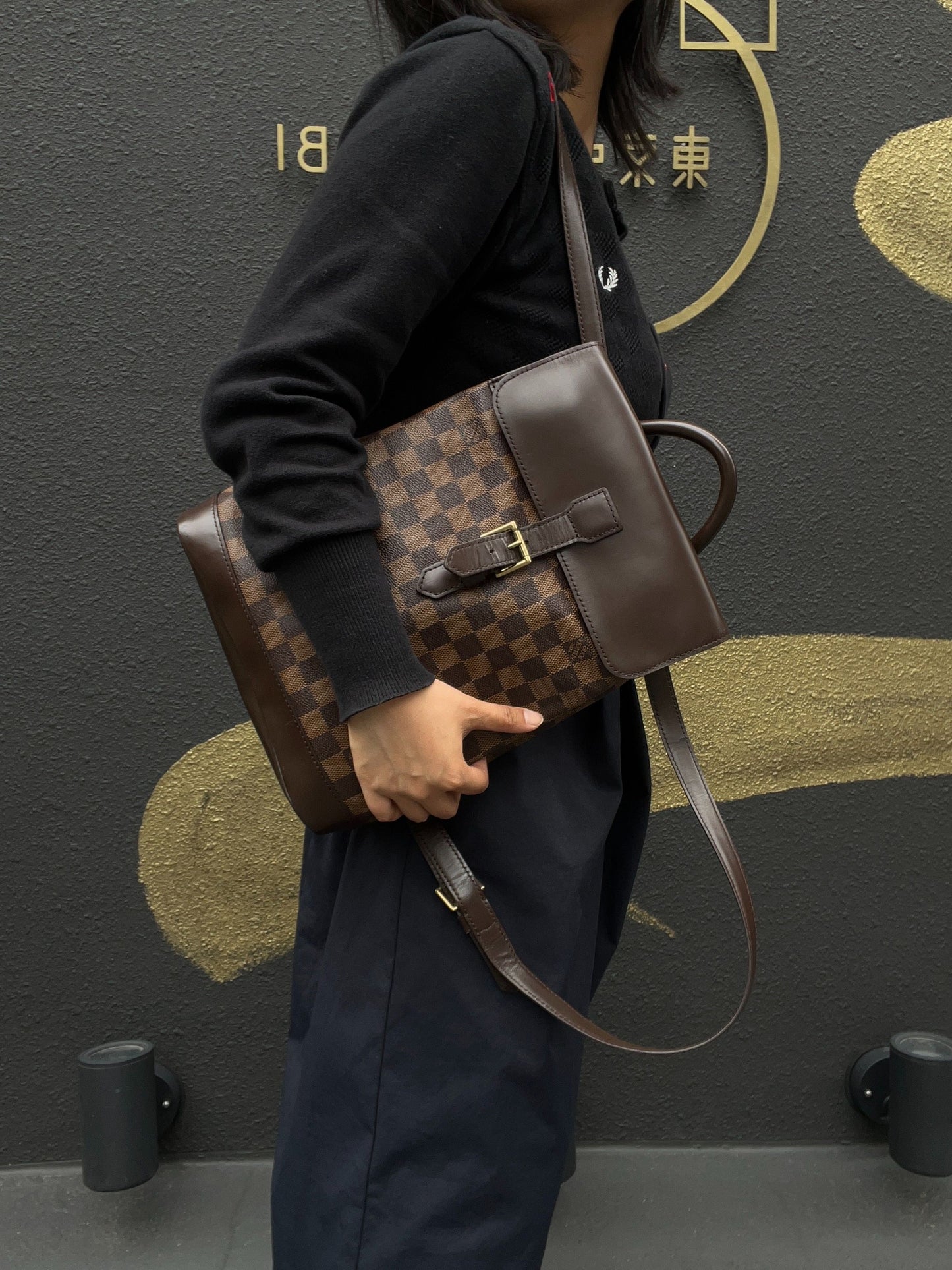 Louis Vuitton Soho Damier Ebene Backpack