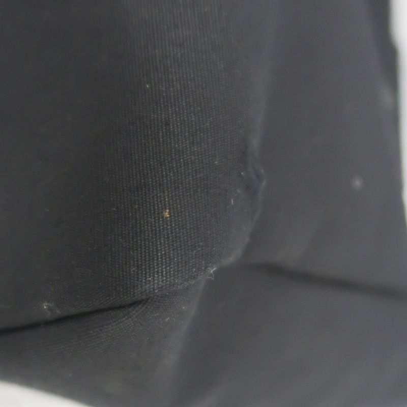 Hermes Ale Bag Ad PM 2-in-1 Canvas Backpack/Handbag Black with Silver Hardware Full Set (Padlock, Strap, 2 Keys, Clochette & Dust Bag)