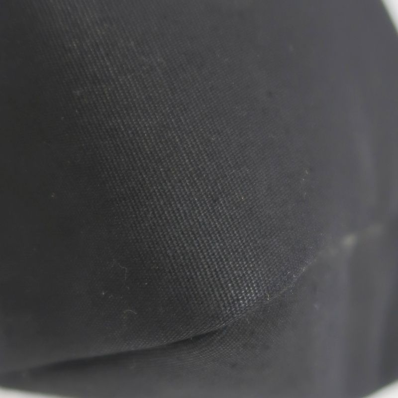 Hermes Ale Bag Ad PM 2-in-1 Canvas Backpack/Handbag Black with Silver Hardware Full Set (Padlock, Strap, 2 Keys, Clochette & Dust Bag)