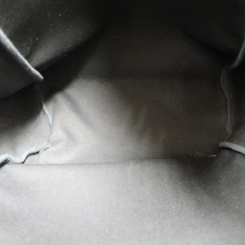 Hermes Ale Bag Ad PM 2-in-1 Canvas Backpack/Handbag Black with Silver Hardware Full Set (Padlock, Strap, 2 Keys, Clochette & Dust Bag)