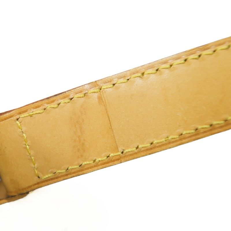 LOUIS VUITTON Keepall Bandoulière 50 Boston Bag, Monogram Coated Canvas, With Cadena·Strap·2 Keys·Name Tag·Pochette