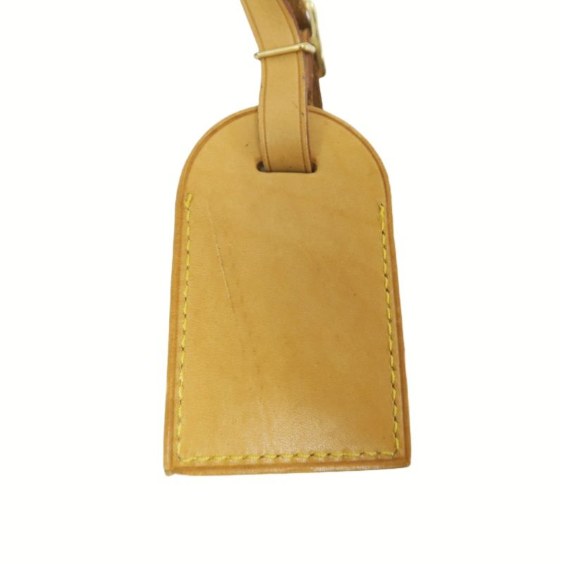 LOUIS VUITTON Keepall Bandoulière 50 Boston Bag, Monogram Coated Canvas, With Cadena·Strap·2 Keys·Name Tag·Pochette