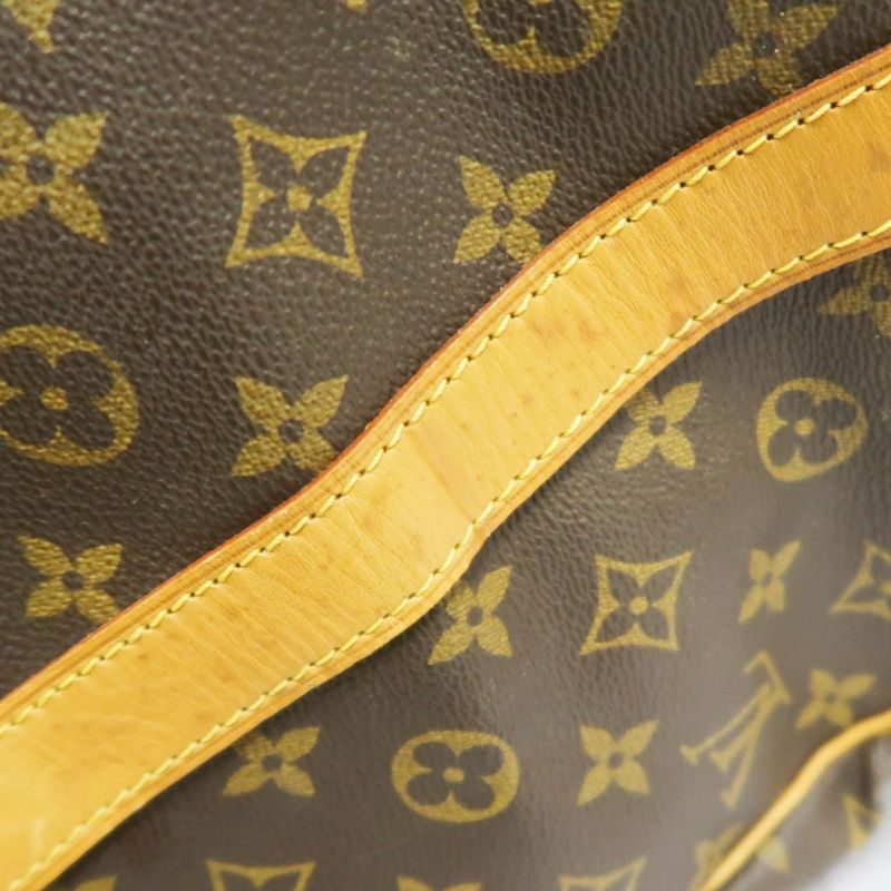 LOUIS VUITTON Keepall Bandoulière 50 Boston Bag, Monogram Coated Canvas, With Cadena·Strap·2 Keys·Name Tag·Pochette