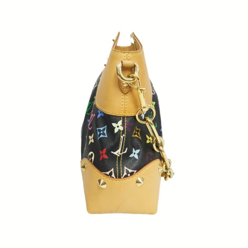 LOUIS VUITTON Judy MM Multicolore Black Shoulder Bag - Coated Canvas