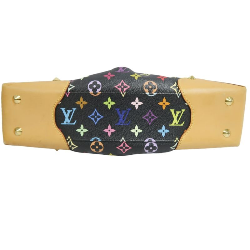 LOUIS VUITTON Judy MM Multicolore Black Shoulder Bag - Coated Canvas
