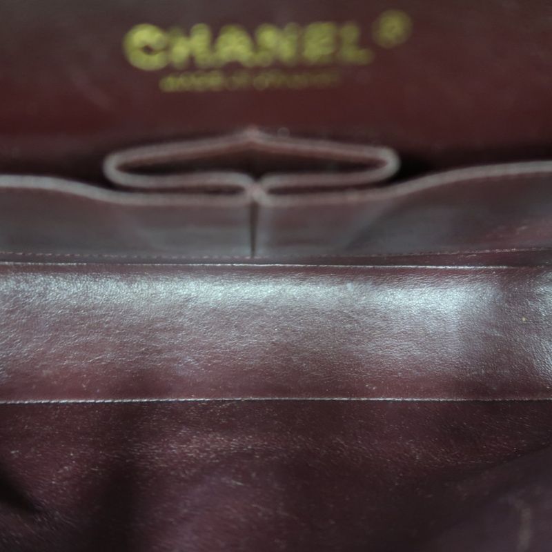 CHANEL Quilted Classic Flap Shoulder Bag, Caviar Leather, Black, Gold-Tone Hardware