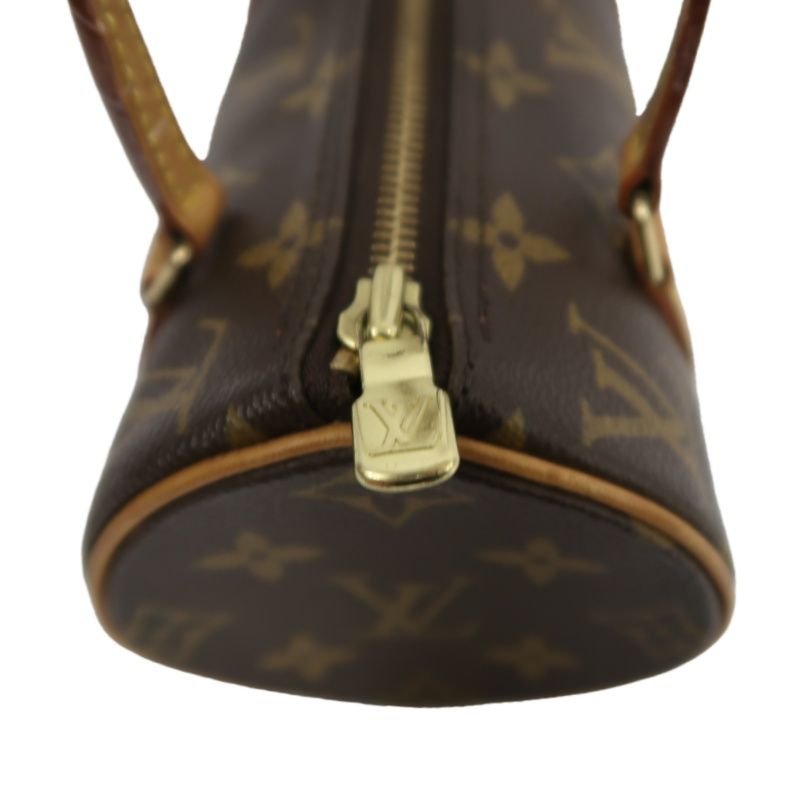 LOUIS VUITTON Monogram Papillon Handbag Brown