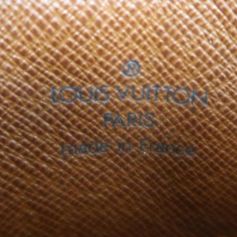 LOUIS VUITTON Monogram Papillon Handbag Brown