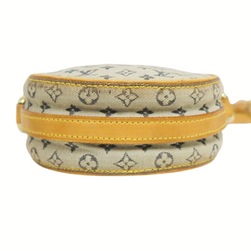 LOUIS VUITTON Jeanne Shoulder Bag, Denim Blue - Beige Denim Canvas