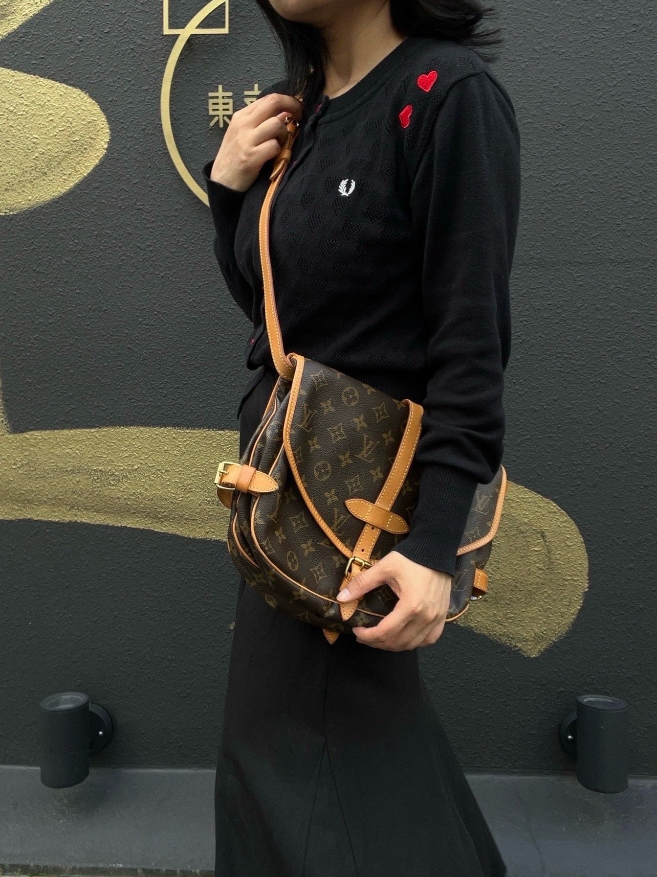 LOUIS VUITTON Monogram Soufflot 30 Crossbody Shoulder Bag