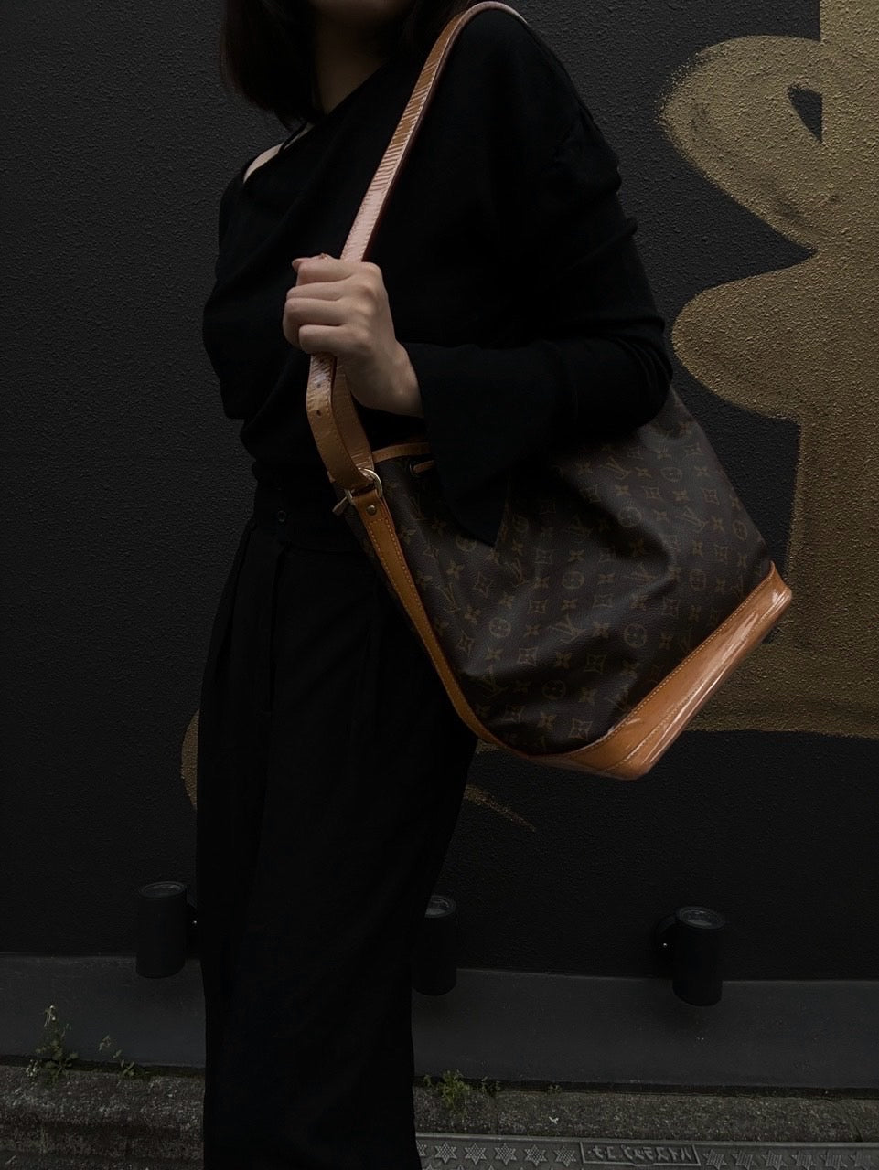 Louis Vuitton Monogram Noe GM PVC Shoulder Bag