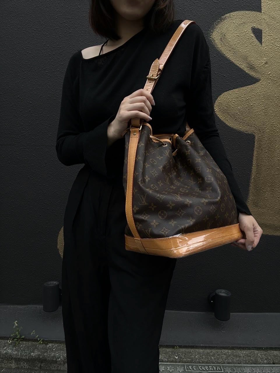 Louis Vuitton Monogram Noe GM PVC Shoulder Bag