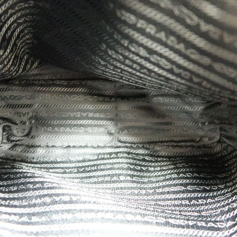 PRADA Black Nylon Shoulder Crossbody Bag with Guarantee Card