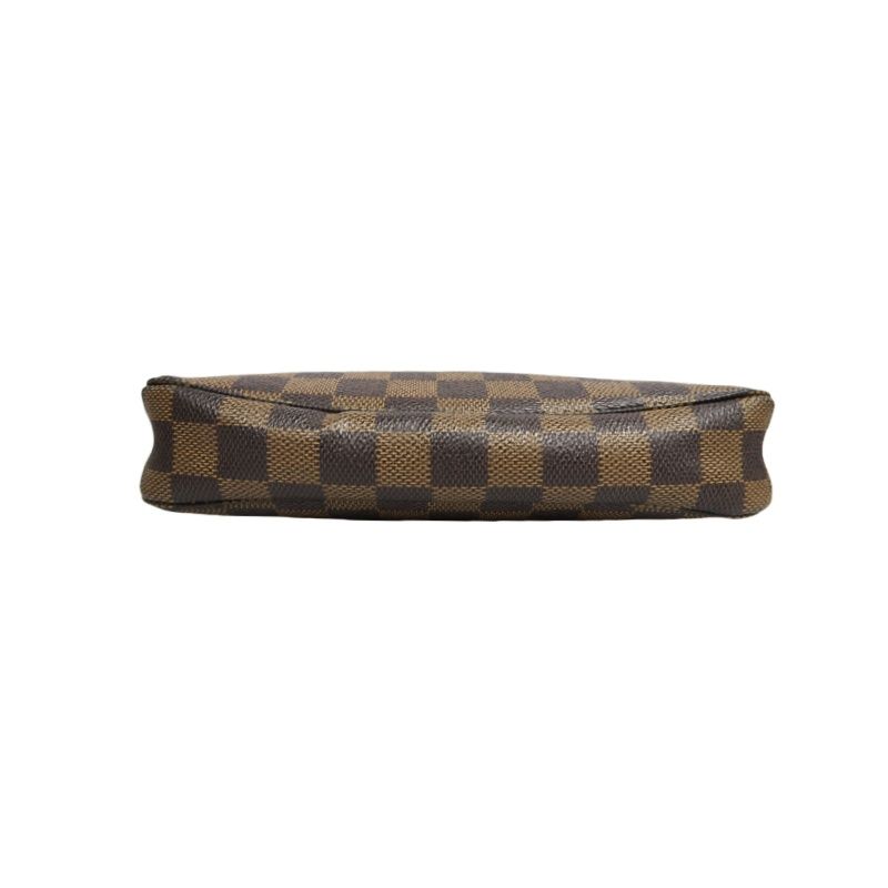LOUIS VUITTON Pochette Accessoires Damier Brown Pouch - Coated Canvas