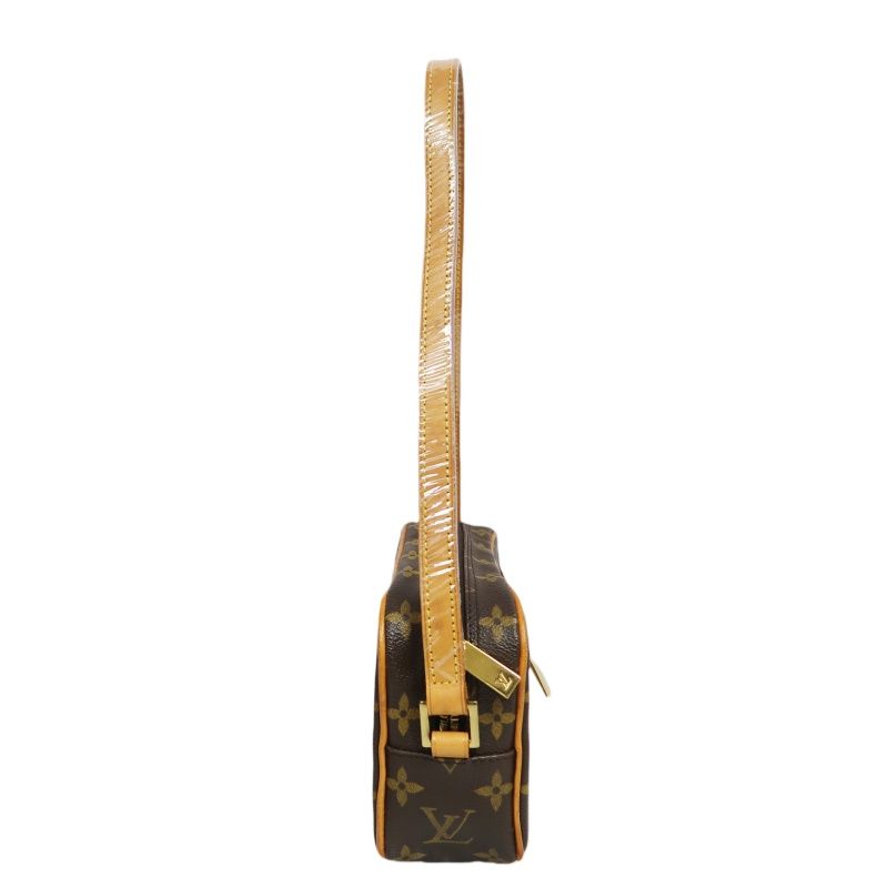 LOUIS VUITTON Pochette City Monogram Brown Shoulder Bag - Coated Canvas