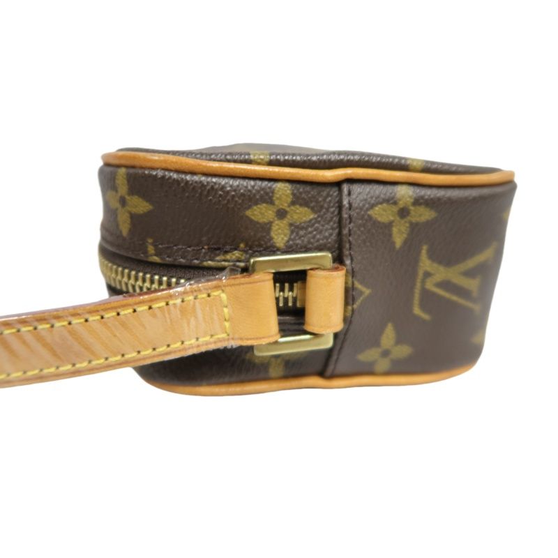 LOUIS VUITTON Pochette City Monogram Brown Shoulder Bag - Coated Canvas