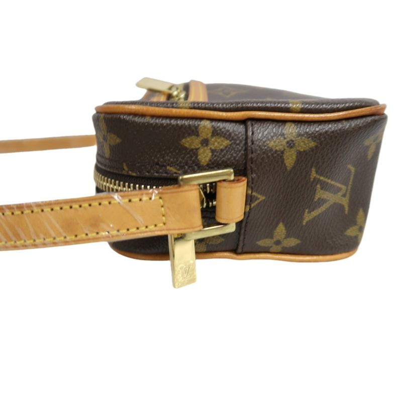 LOUIS VUITTON Pochette City Monogram Brown Shoulder Bag - Coated Canvas