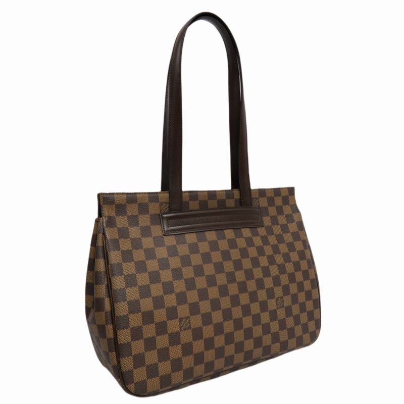LOUIS VUITTON Parioli PM Damier Brown Shoulder Tote Bag - Coated Canvas