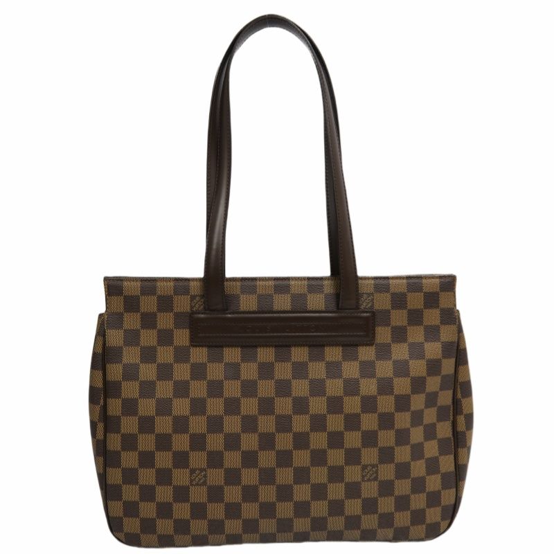 LOUIS VUITTON Parioli PM Damier Brown Shoulder Tote Bag - Coated Canvas
