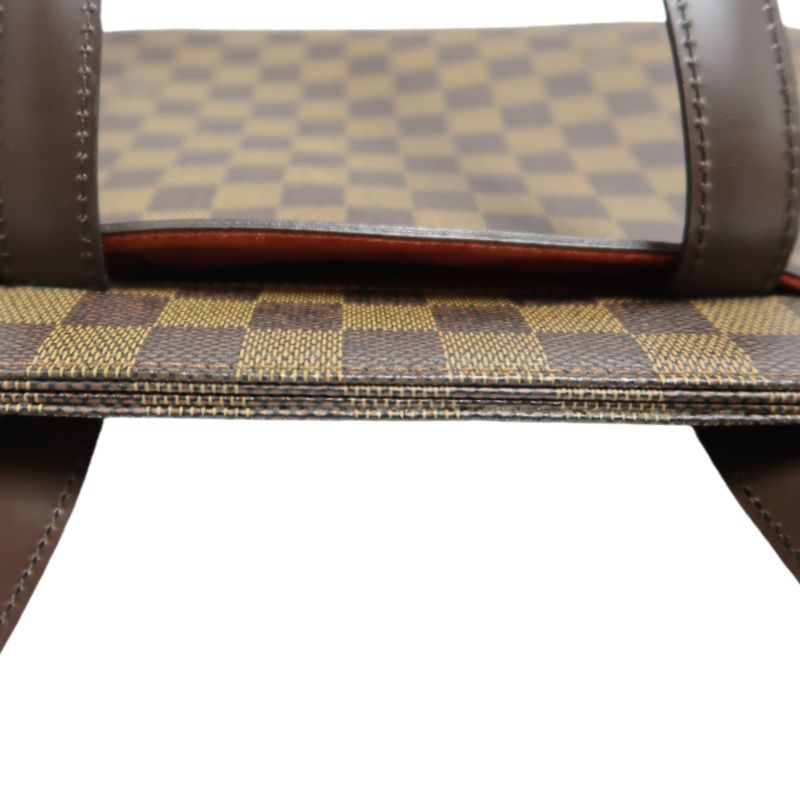 LOUIS VUITTON Parioli PM Damier Brown Shoulder Tote Bag - Coated Canvas