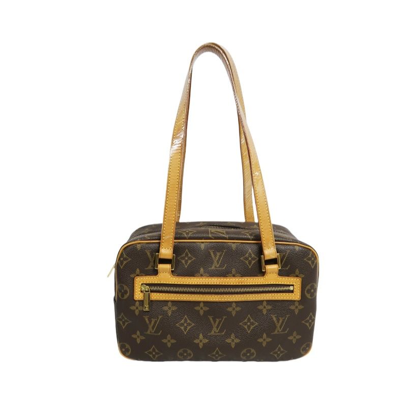 LOUIS VUITTON City MM Monogram Brown Shoulder Bag - Coated Canvas