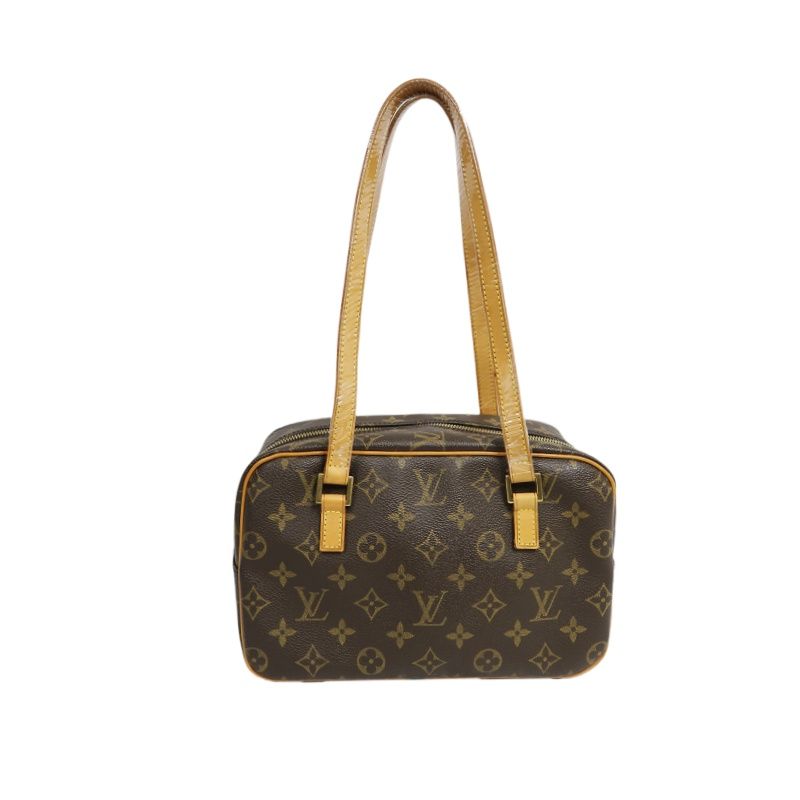 LOUIS VUITTON City MM Monogram Brown Shoulder Bag - Coated Canvas