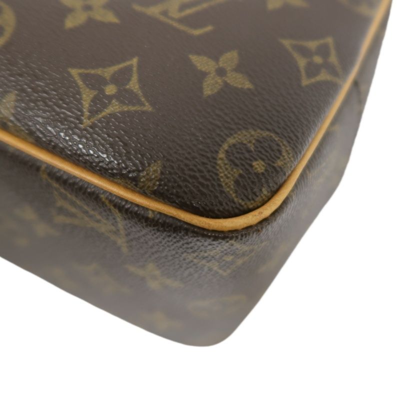 LOUIS VUITTON City MM Monogram Brown Shoulder Bag - Coated Canvas