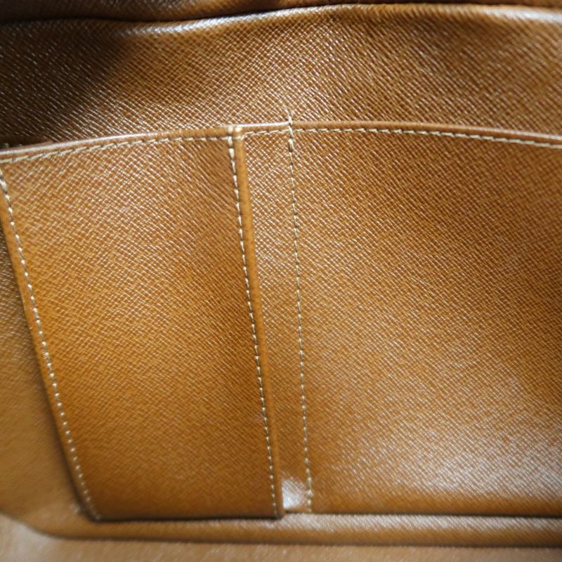 LOUIS VUITTON City MM Monogram Brown Shoulder Bag - Coated Canvas