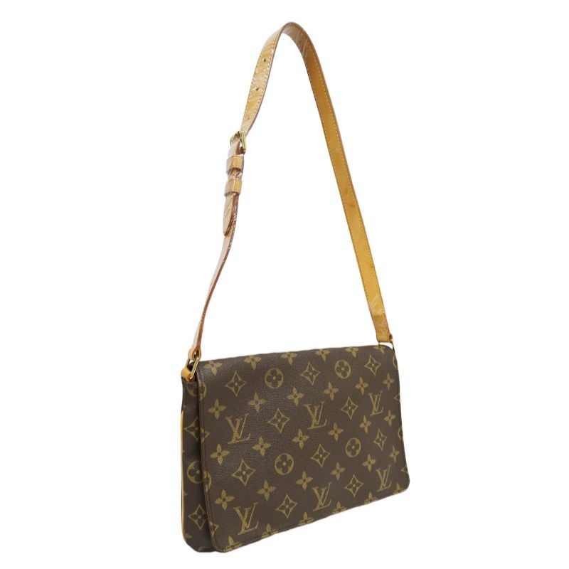 LOUIS VUITTON Monogram Musette Tango Short Strap Shoulder Crossbody Bag, Brown - LV Coated Canvas (PVC-based)