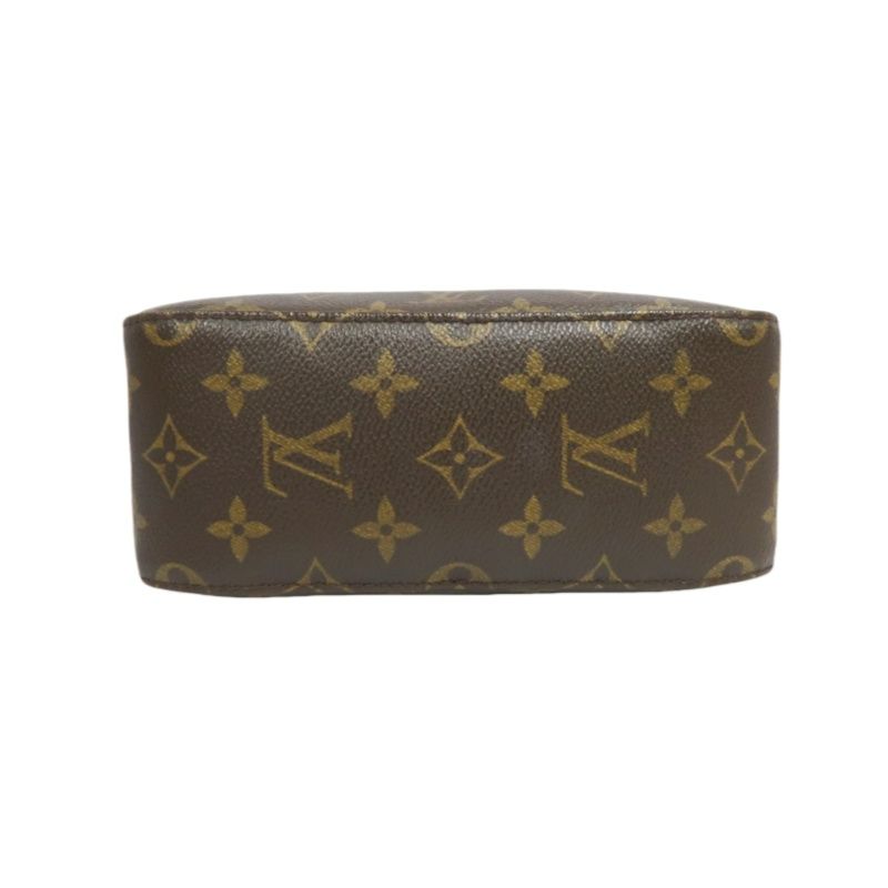 LOUIS VUITTON Spontini Monogram Brown Top Handle Bag with Shoulder Strap
