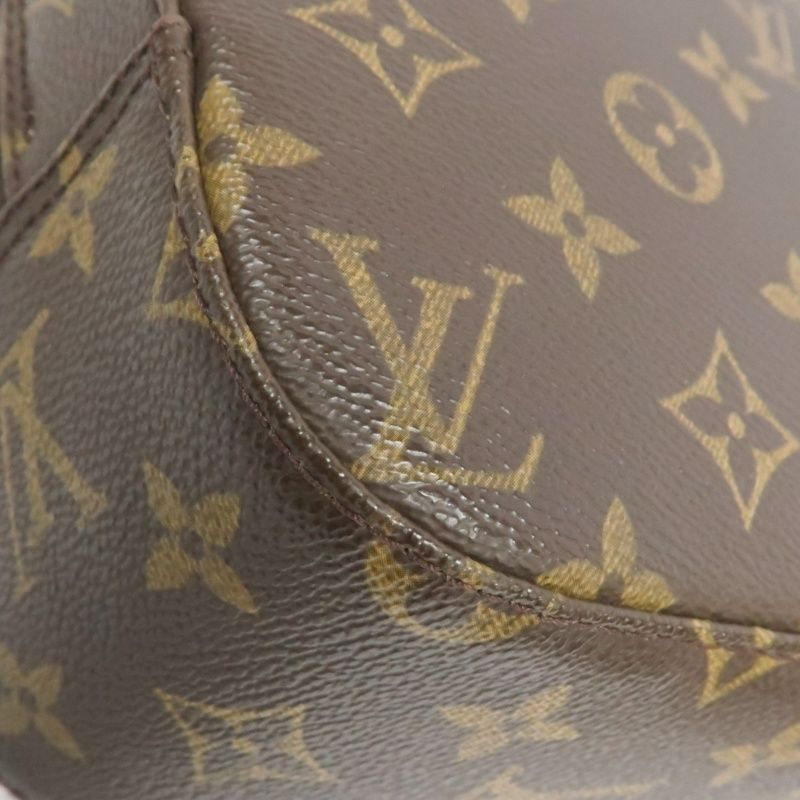 LOUIS VUITTON Spontini Monogram Brown Top Handle Bag with Shoulder Strap