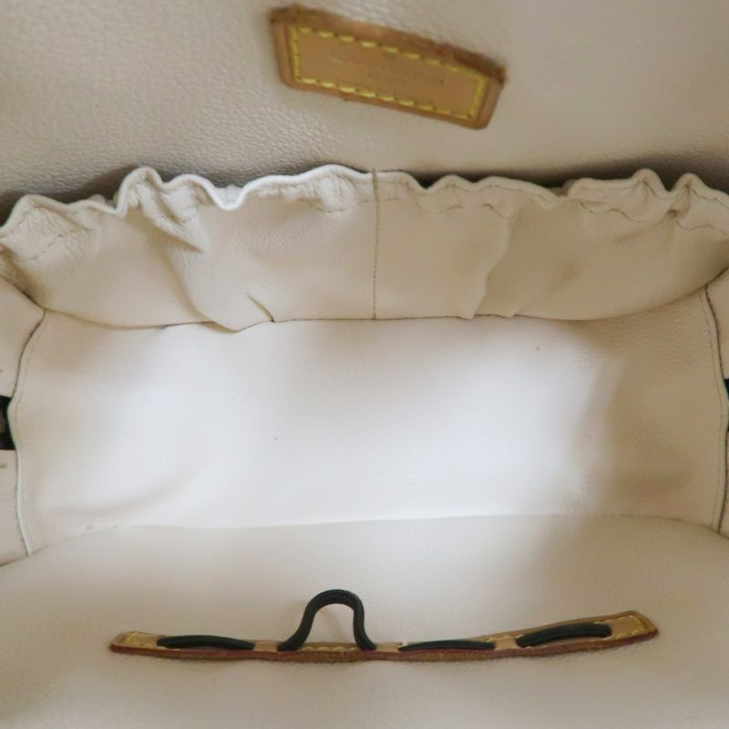 LOUIS VUITTON Spontini Monogram Brown Top Handle Bag with Shoulder Strap