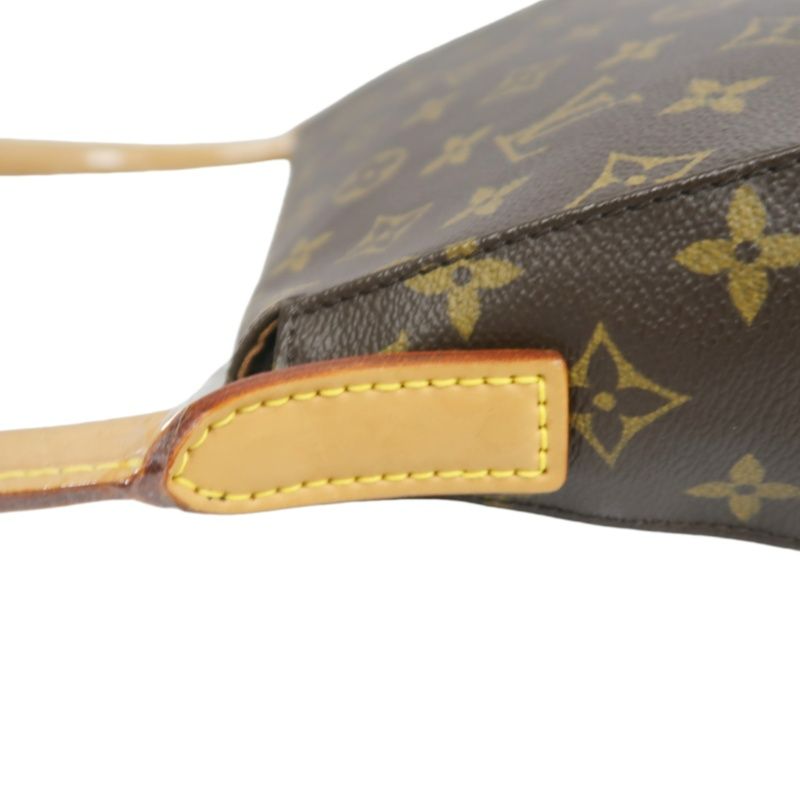 LOUIS VUITTON Mini Looping Monogram Brown Shoulder Bag - Coated Canvas (PVC-based)