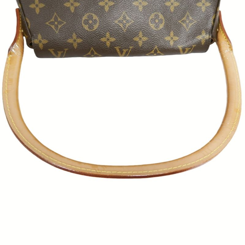 LOUIS VUITTON Mini Looping Monogram Brown Shoulder Bag - Coated Canvas (PVC-based)