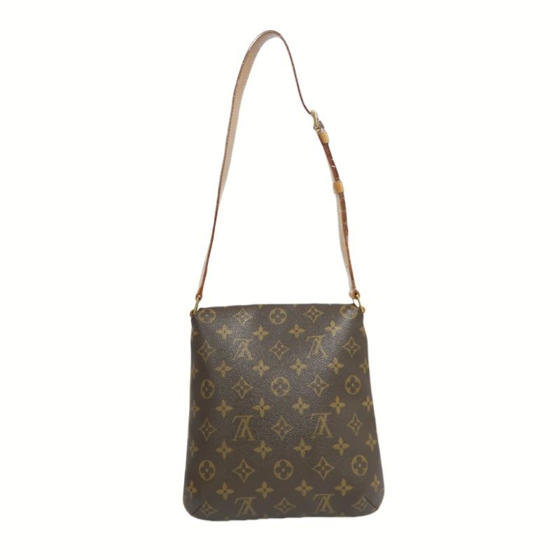 LOUIS VUITTON Monogram Musette Salsa Short Strap Shoulder Crossbody Bag, Brown - LV Coated Canvas (PVC-based)