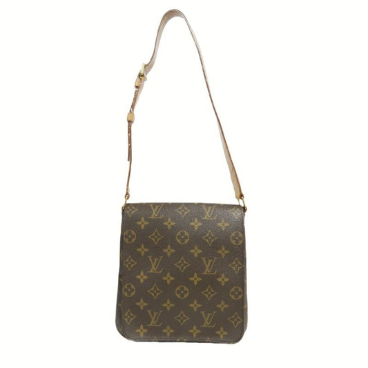 LOUIS VUITTON Monogram Musette Salsa Short Strap Shoulder Crossbody Bag, Brown - LV Coated Canvas (PVC-based)