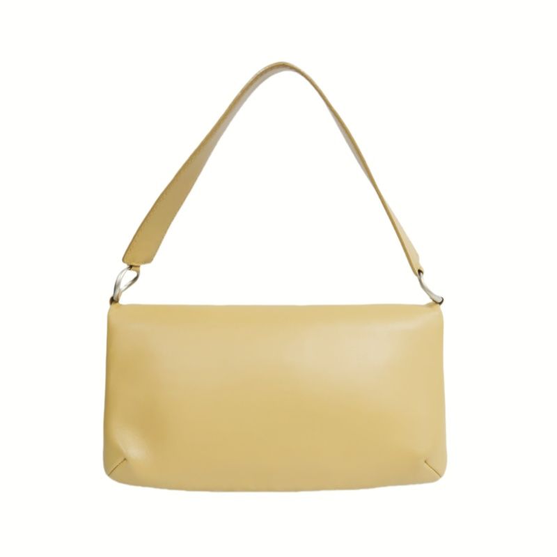 CHANEL Beige Lambskin 2.55 Chocolate Bar Shoulder Bag | Silver Hardware