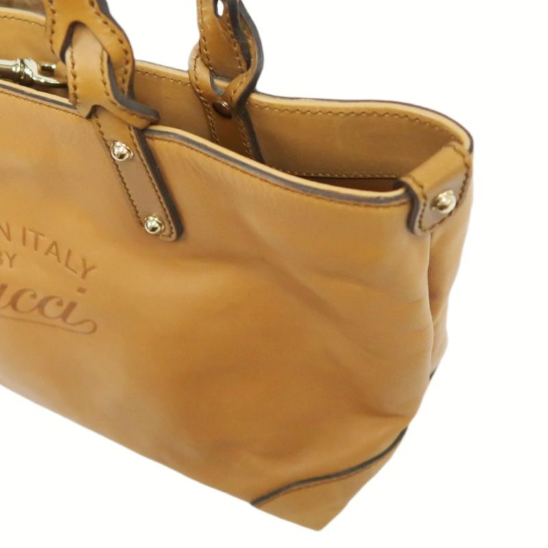 GUCCI Brown PVC Tote/Underarm Handbag