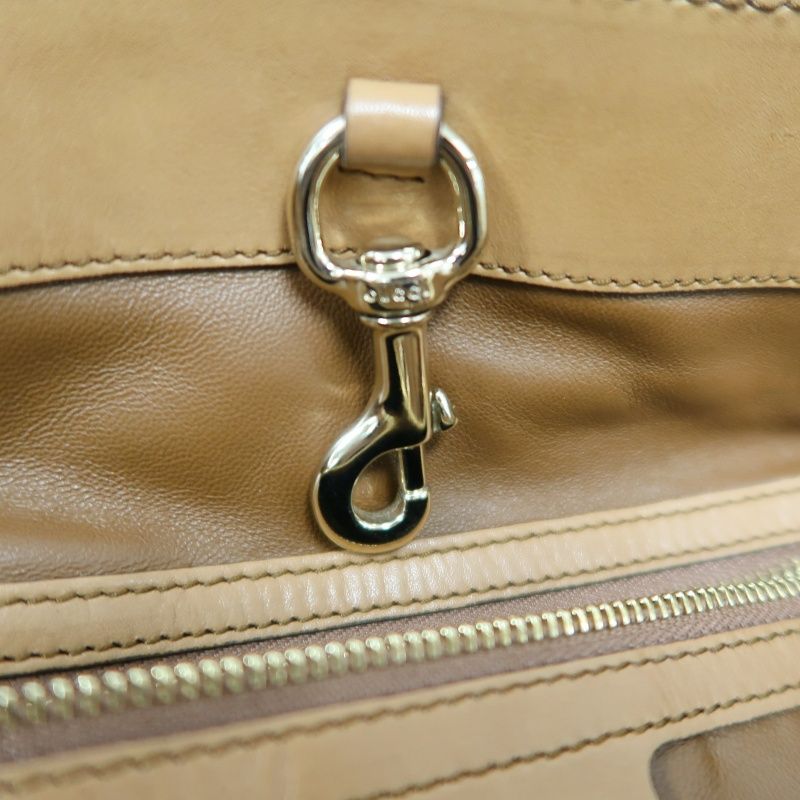 GUCCI Brown PVC Tote/Underarm Handbag