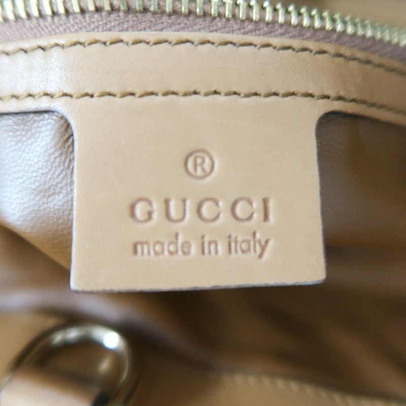 GUCCI Brown PVC Tote/Underarm Handbag