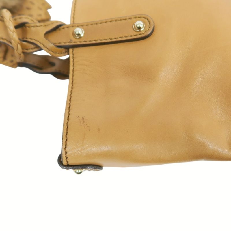 GUCCI Brown PVC Tote/Underarm Handbag