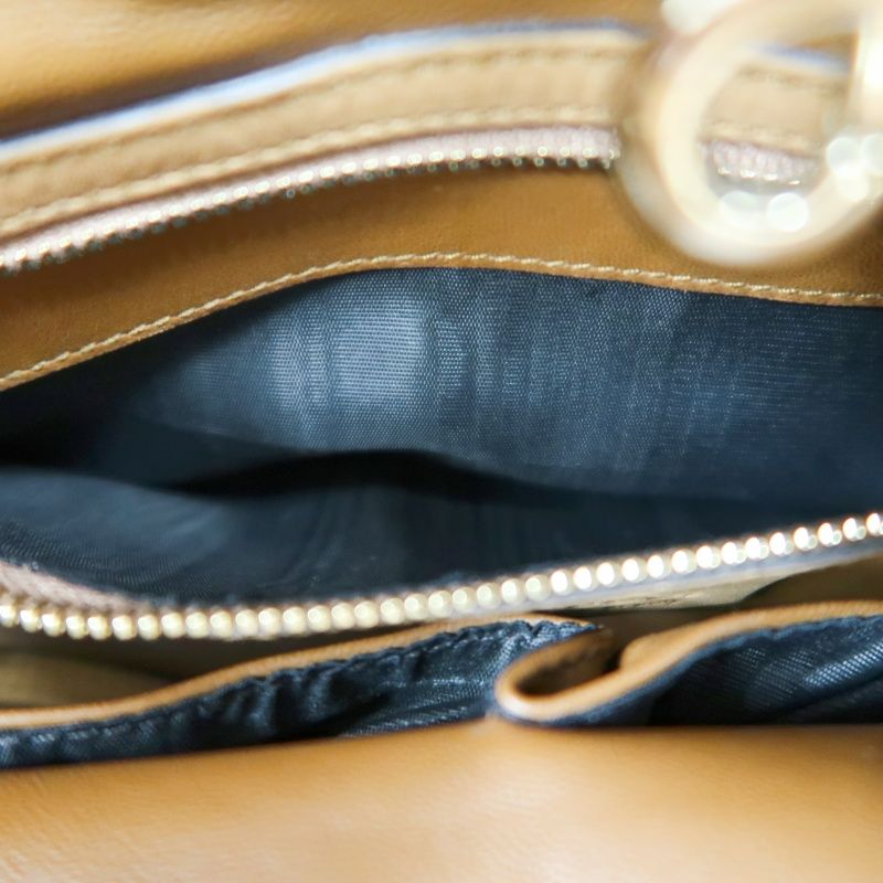 GUCCI Brown PVC Tote/Underarm Handbag