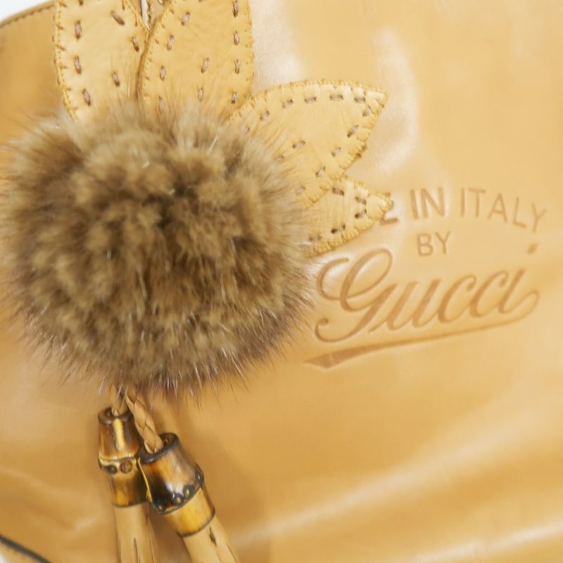 GUCCI Brown PVC Tote/Underarm Handbag