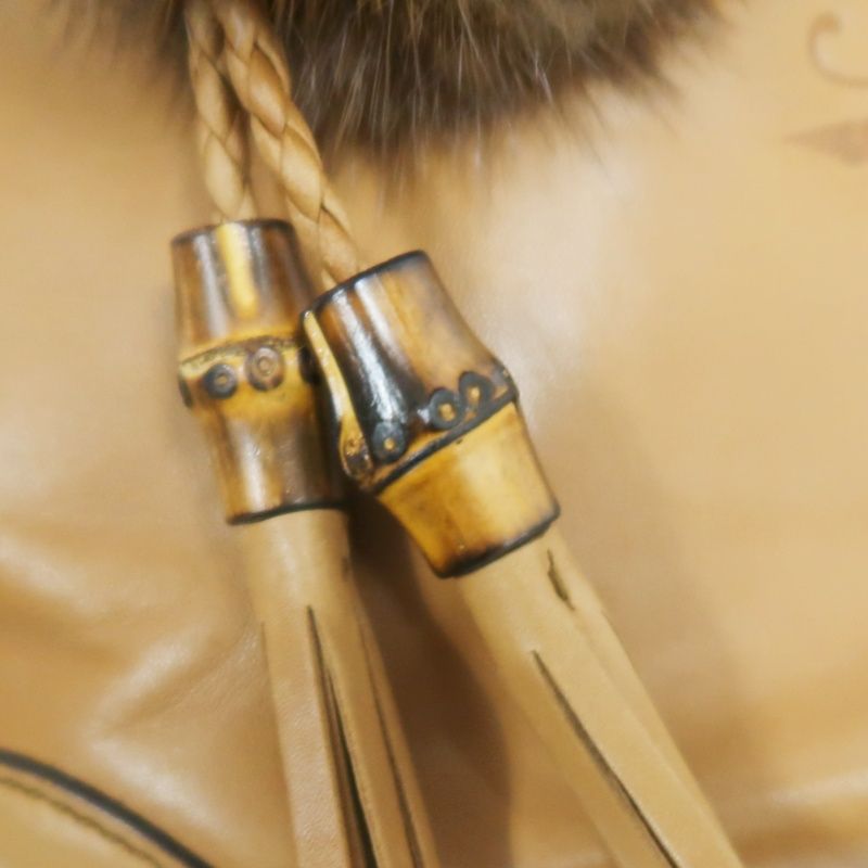 GUCCI Brown PVC Tote/Underarm Handbag