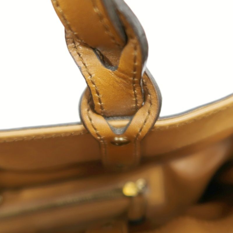 GUCCI Brown PVC Tote/Underarm Handbag