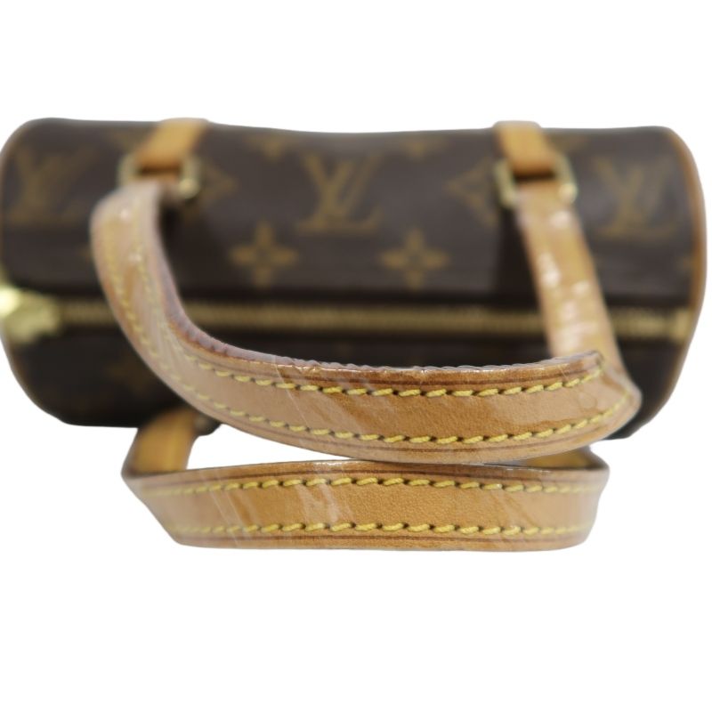 LOUIS VUITTON Papillon 19 Handbag, Monogram Coated Canvas, Brown