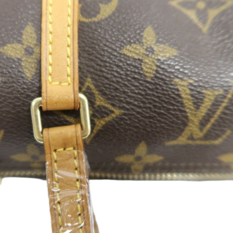 LOUIS VUITTON Papillon 19 Handbag, Monogram Coated Canvas, Brown