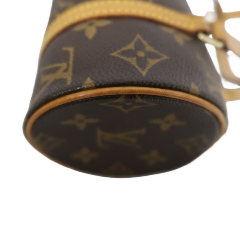 LOUIS VUITTON Papillon 19 Handbag, Monogram Coated Canvas, Brown